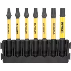 cumpără Set de tubulare, bite, duze DeWalt DT70825 Set capete de insurubat T15,T20,T25,T30,T40 57mm (P.7) în Chișinău 