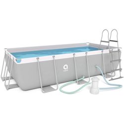 cumpără Piscină cu cadru Avenli Passaat Grey (17726EU) Promo Set în Chișinău 