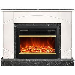 купить Камин электрический ArtFlame Madeira lux & Mars, 850x1100x270 mm, Fildeş в Кишинёве 