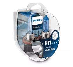 H11 Philips Diamond Vision (5000K) 12V 55W PGJ19-2 (2 buc)