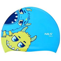 купить Аксессуар для плавания Nils 158 Monster Blue, casca inot copii silicon (11-30-081) в Кишинёве 