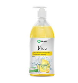 Viva Lemon - Средство для мытья посуды 1000 мл