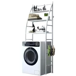 купить Аксессуар для ванной 4Life Стеллаж для стиральной машины Florina White в Кишинёве 