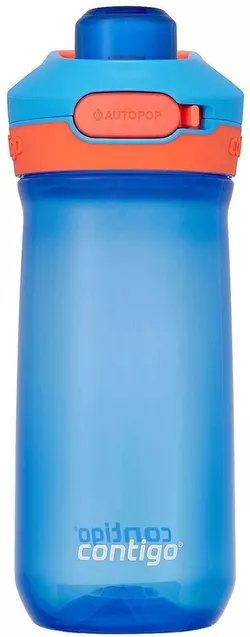 купить Бутылочка для воды Contigo Jessie Autopop PP Blue Poppy 420ml в Кишинёве 
