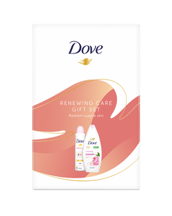 Подарочный набор DOVE WOMEN RENEWING (Гель для душа 250 мл + Дезодорант 150 мл) 2023