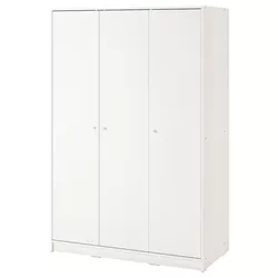 cumpără Dulap Ikea Kleppstad 3 двери 117x176 White în Chișinău 