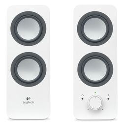 купить Колонки мультимедийные для ПК Logitech Z200 White в Кишинёве 