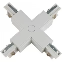 cumpără Accesoriu de iluminat LED Market Track Line Conector 4x90°, 4 wires, X Type, H-04, White în Chișinău 