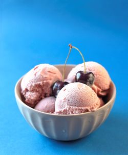 Cherry ice cream with coconut milk, 300 g