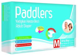 Подгузники для взрослых Paddlers Jumbo Pack Medium 30шт 85-125см 40-70кг