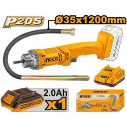 купить Уплотнитель бетона INGCO CCVLI2023011 (48112) в Кишинёве 