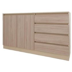 купить Комод Smartex (16127) Т2 180cm Ivory+Stejar Deschis в Кишинёве 
