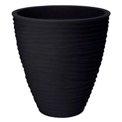 купить Цветочный горшок ProGarden 57455 Con, D39cm, H42cm, plastic, antracit в Кишинёве 