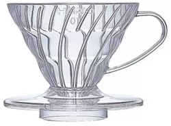купить Аксессуар для кофеварки Hario VDR-01-T Coffee Dripper V60 01 Clear в Кишинёве 