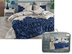 Lenjerie de pat 2pers NH Comforter Ezra cu plapuma si perne, policotton