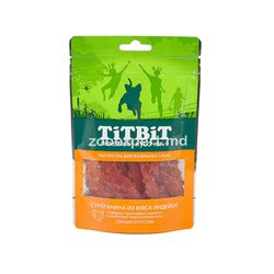 TiT BiT Stroganina din carne de curcan pentru câini mici 50 gr