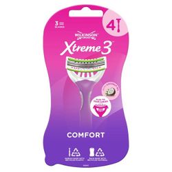 Бритвы для женщин Xtreme3 Beauty, 3+1 шт, 3 лезвия