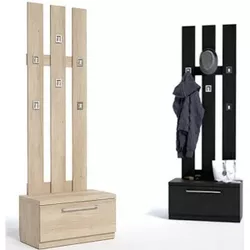 купить Мебель для прихожей Indart MODUL 05 (75x42x210) в Кишинёве 