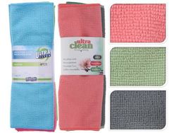 Set cirpe microfibra Ultra Clean 6buc, 30X30cm, 3 culori