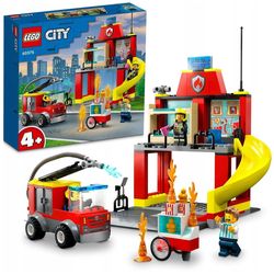 cumpără Set de construcție Lego 60375 Fire Station and Fire Truck în Chișinău 