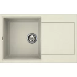 cumpără Chiuvetă bucătărie Elleci EASY 300 (790x500 mm) 62 bianco antica în Chișinău 