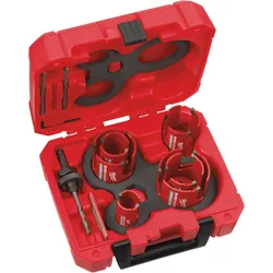 cumpără Set de tubulare, bite, duze Milwaukee 4932464939 Set carote multimaterial BIG HAWG, 10 buc în Chișinău 