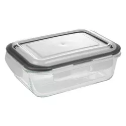 купить Контейнер для хранения пищи Axentia 137262 Vas din sticla 1.45L cu capac din silicon в Кишинёве 