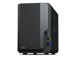 SYNOLOGY  "DS223", 2-bay, Realtek 4-core 1.7GHz, 2GB DDR4