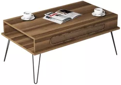 купить Журнальный столик Trendy Экол, орех 105x45x56 см в Кишинёве 