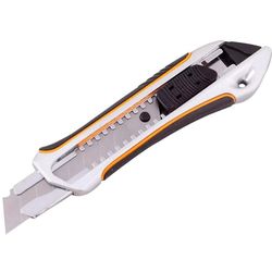 cumpără Unealta de mana Hoteche 310318 Cuțit cu lamă detașabilă 18mm cu autoblocare. Zinc. în Chișinău 