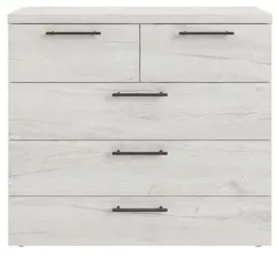 cumpără Comodă Mashtab S12592 Barcelona Stejar Alb (1000x430x950) în Chișinău 