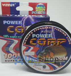 Леска Рыболовная Winner Power Carp 0.35mm 100M