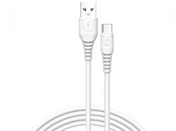 Jokade Cable USB to Type-C Zhizun 3A 1m, White