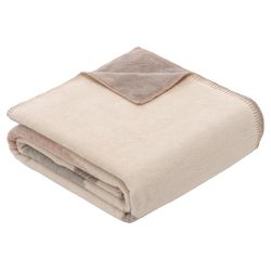 cumpără Textile de casă s.Oliver 0568/380 Jacquard Decke Beige/grey în Chișinău 