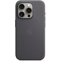 купить Чехол для смартфона Apple iPhone 15 Pro FineWoven MagSafe Black MT4H3 в Кишинёве 