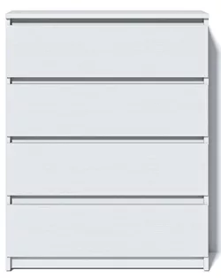 купить Комод Fabrik Home Havana 4 белый ясень в Кишинёве 