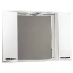 купить Зеркало для ванной Mashtab 10350 Agat 1000x200x720 Alb в Кишинёве 