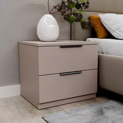 купить Тумбочка Bayro Murano 550x500x450 серый камень в Кишинёве 