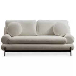 купить Диван Trendy Livorno Alb (2 locuri) в Кишинёве 