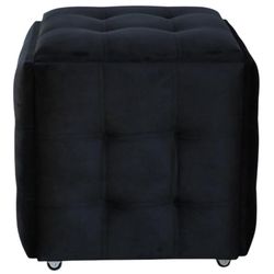 cumpără Puf Nex Home Cub Transformer 5 scaune in 1 N43, Negru în Chișinău 