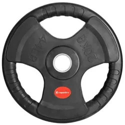 cumpără Ganteră inSPORTline 9580 Disc olimpic cauciucat Graton OL 20kg, 50mm, IN31253 în Chișinău 