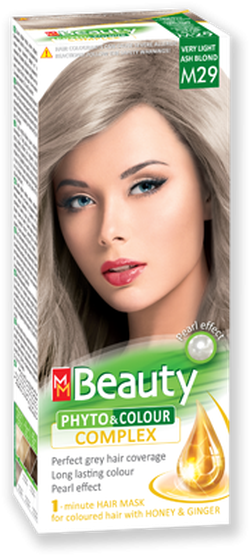 Краска для волос, SOLVEX MM Beauty, 125 мл., M29 - Блондин пепельный