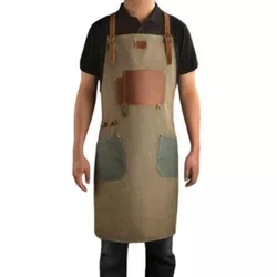 купить Аксессуар для кухни Takumi Sort din piele Kitchen Apron Green в Кишинёве 
