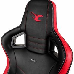 Gaming Chair Noble Epic NBL-PU-MSE-001 Mousesport Edition, max load up to 120kg / height 165-180cm