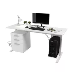 купить Офисный стол Indart Basic 07 (160x60x75) в Кишинёве 