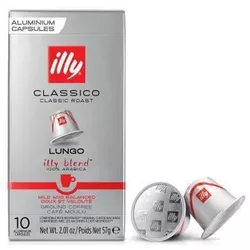 купить Кофе illy 8910 Espresso CLASSICO LUNGO (10 capsule compatibile) в Кишинёве 
