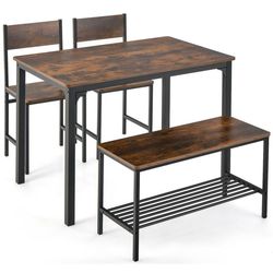 cumpără Set mobilier de grădină Costway KC55737CF (Brown) în Chișinău 