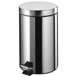 cumpără Coș de gunoi Bisk 05896 cu pedala 5L inox, crom, BASIC în Chișinău 