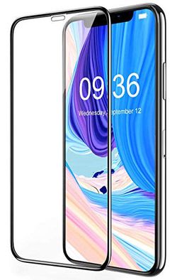 Sticlă de protecție Cover'X pentru iPhone XS Max 3D Zero Frame Black