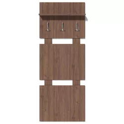 купить Мебель для прихожей Fabrik Home Вешалка для прихожей Модуль 8 (600x1470x285) Орех каменный в Кишинёве 